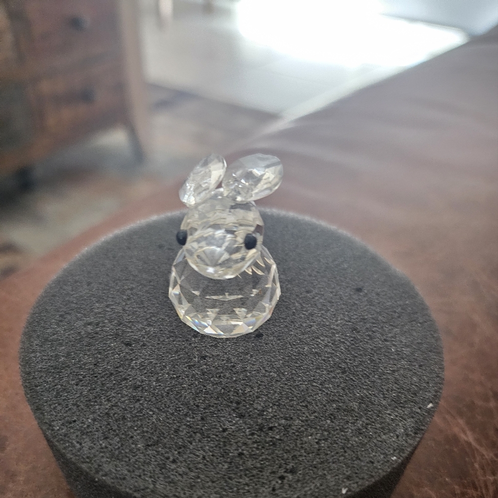 Swarovski Crystal Mouse Figurine